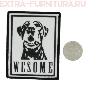 Нашивка WESOME
