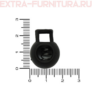 Фиксатор № 2 шар, цв.черный, арт.А-248 "D", уп.500шт