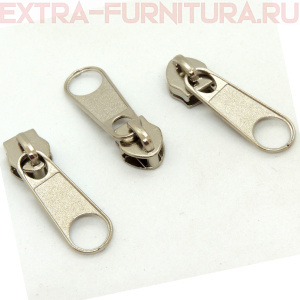 Бегунок к рулонной молнии тип 8, никель