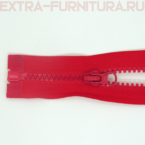 Молния Трактор Т5 1 замок 75см, цв.148 красный, LOGO