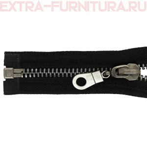 Молния Металл Т5 1 замок, 80 см, оксид