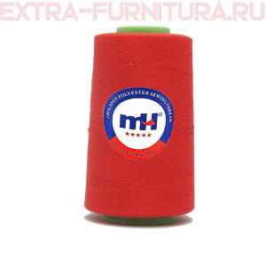 Нитки МН 40/2 п/э  5000 ярдов №508 алый *