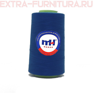 Нитки МН 40/2 п/э  5000 ярдов №292 синий *