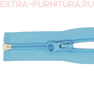 Молния Спираль разъемная дл. 70см, Т5, цв.331 голубой LOGO