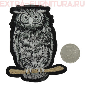 Термоаппликация ТАВ2065 Сова серая