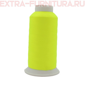 Нить текстурированная MAX 150D/1, 5000 м, цв.627 яр.лимон, некрученая