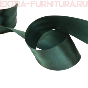 Лента атласная 50 мм цв.123 зеленый рул.27,42м