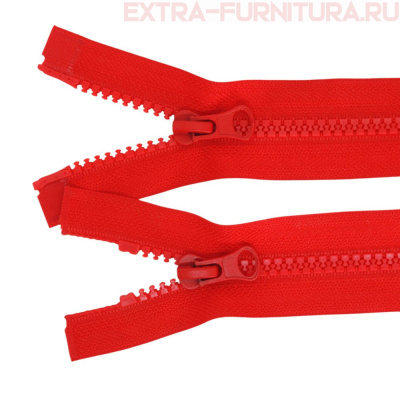 Молния Трактор Т5 2 замка 75см, цв.148 красный, LOGO