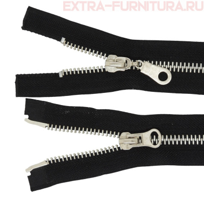 Молния металл Т5 2 замка, 70 см, никель