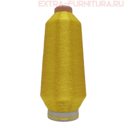 Нитки Euron MR 120 5000м вышивальные металлизированные цв. золото B-301
