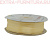Лента атласная  3 мм  цв.009 светло-желтый рул.100м