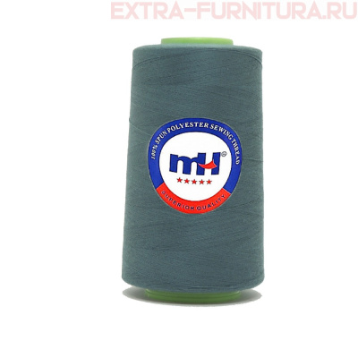 Нитки МН 40/2 п/э  5000 ярдов №593 серо-зеленый