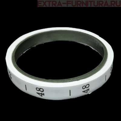 Размерник р-р 48, цв. белый, рул. 270 шт. А