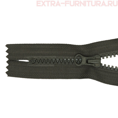 Молния Трактор Т5 1 замок 18см, цв.328 хаки темный, LOGO, н/р