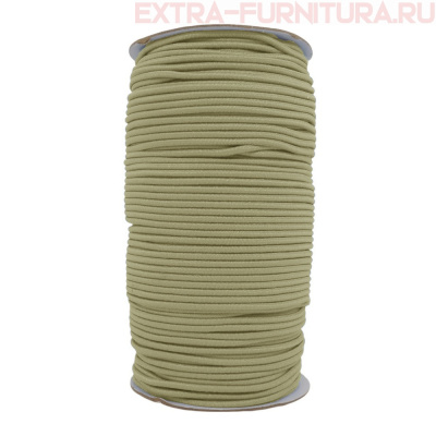 Резинка шляпная 2,5мм цв.308 темно-бежевый (уп.100м)