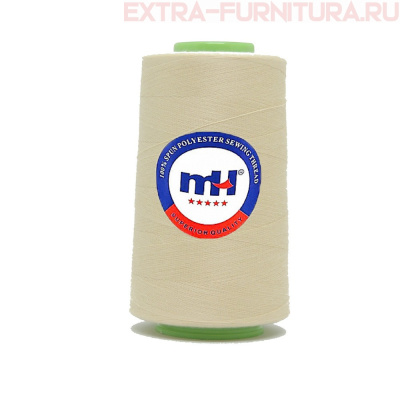 Нитки МН 40/2 п/э  5000 ярдов №452 св.беж