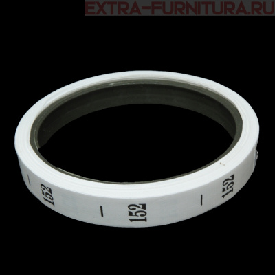 Размерник р-р 152, цв. белый, рул. 300 шт.