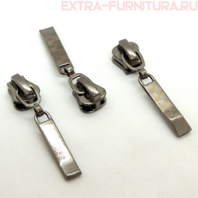 Бегунок декоративный автомат ТР3 черный никель К20 (уп. 50 шт.)