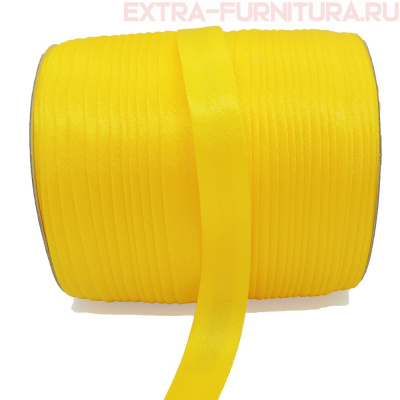 Косая бейка 15мм 132м цв.110 желтый А