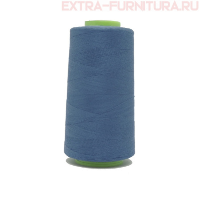 Нитки 40s/2, 3300 ярдов, № 313 темн.голубой